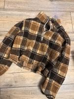 Cooler Sweater / Pullover mit Muster kariert in braun beige khaki Bayern - Frensdorf Vorschau