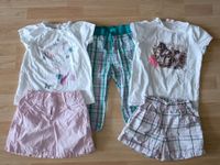 Sommerkleidung, kurze Hose, Rock,2 T-Shirts, 3/4 Hose Nordrhein-Westfalen - Troisdorf Vorschau