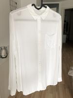 "H&M" Bluse Hemdbluse Langarmbluse Größe 38 weiß Viskose Damen Baden-Württemberg - Biberach an der Riß Vorschau