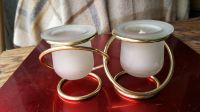 PARTYLITE Kerzenhalter Zwilling golden guter Zustand Nordrhein-Westfalen - Dormagen Vorschau