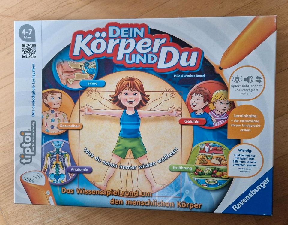 Tip toi Spiel ,, Dein Körper und Du "(ohne Stift) in Waldfeucht