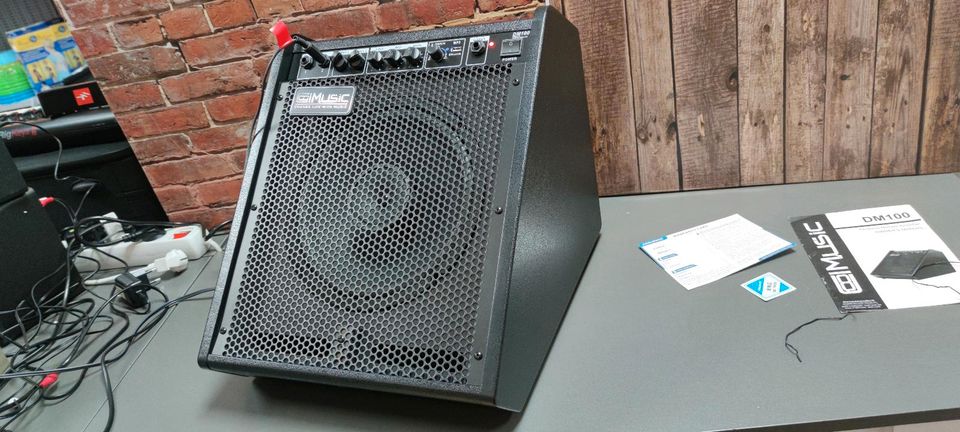 Cool Music DM100 100 Watt Monitor Lautsprecher mit Bluetooth Box in Soest