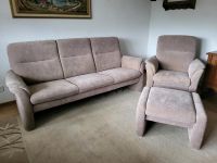 Couchgarnitur (3-Sitzercouch mit Sessel und Hocker) Nordrhein-Westfalen - Kirchhundem Vorschau