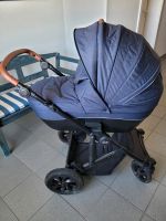 Kinderwagen 2 in 1 Kinderkraft blau braun Mecklenburg-Vorpommern - Stralsund Vorschau