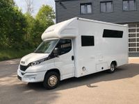 RJH IVECO Daily Pferdetransporter Wohnung Dusche LKW TOP Automati Bayern - Vaterstetten Vorschau