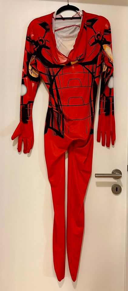 Iron man Kostüm Onesy für ca. 145cm Körperlänge in Moers