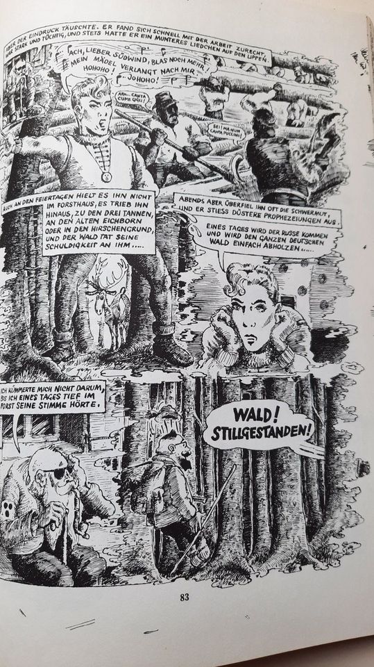 Hansi Linthaler, Antonio Fian - Der Alpenförster. Satire Comic in Egestorf