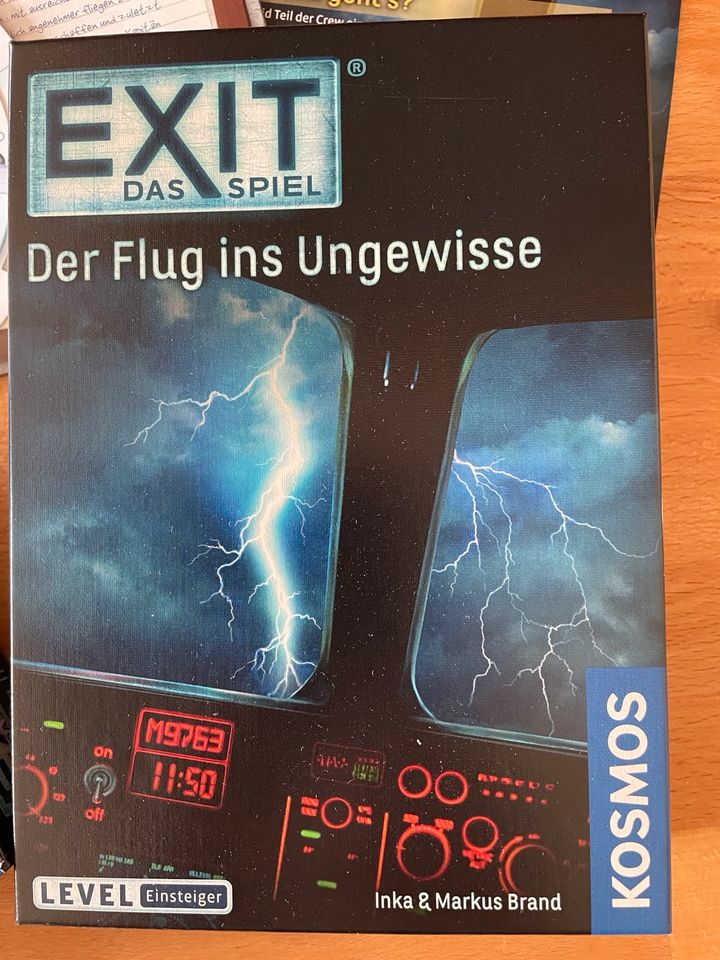 EXIT Spiel „Der Flug ins Ungewisse“ in Dietramszell