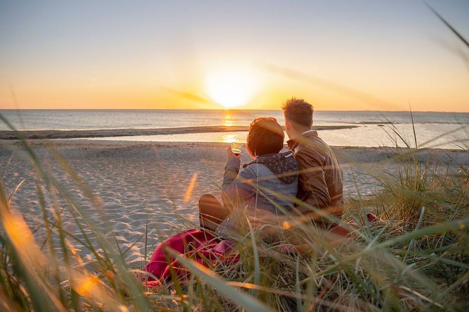 Ostsee Ferienhaus - Sauna, Whirlpool, Kamin - Spätsommer, Herbst in Großenbrode