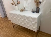 Sideboard/ kommode / TV Möbel weiß Gold Mühlhausen - Freiberg Vorschau