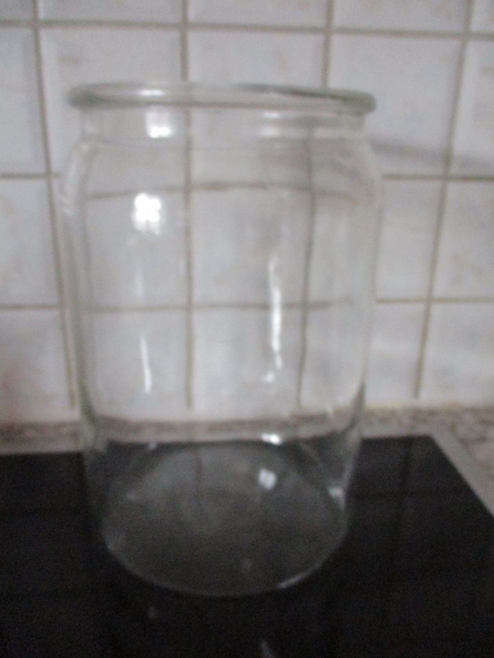 Großes Glas ca. 26,5 cm z.B. für Windlicht, Vase in Mittenwald