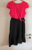 NEUES Kleid kurzärmelig oben pink unten Schwarz Größe 44 / 46 Kr. München - Neubiberg Vorschau