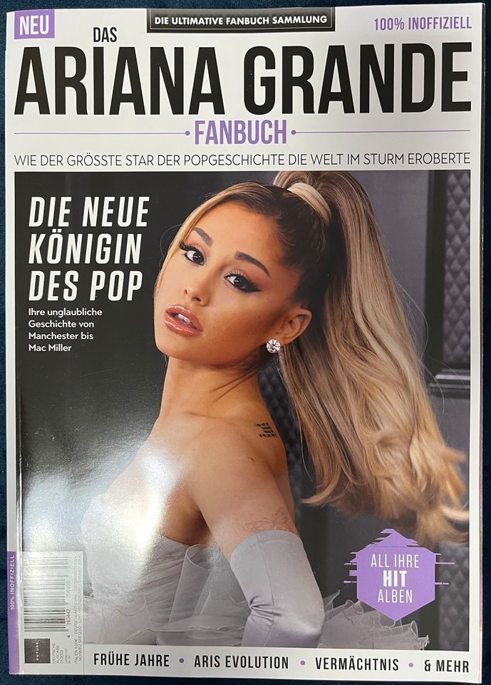 Ariana Grande Fanbuch & Zeitschrift Popcorn Special in Köln