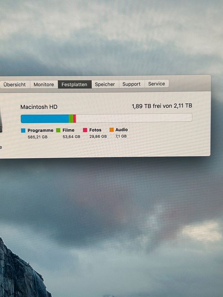 imac 27 Zoll 8 GB von 2017 in Düsseldorf