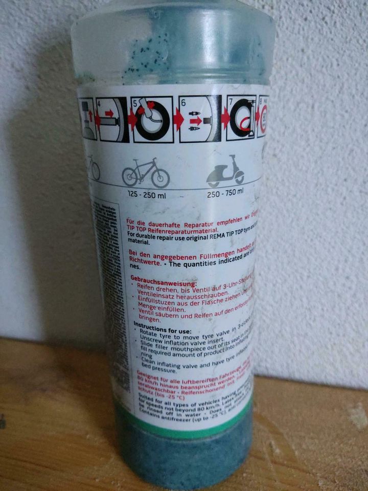 TYRE-SELANT TT-SEAL Fahrrad Roller Pannenschutz Gel in Flossenbürg