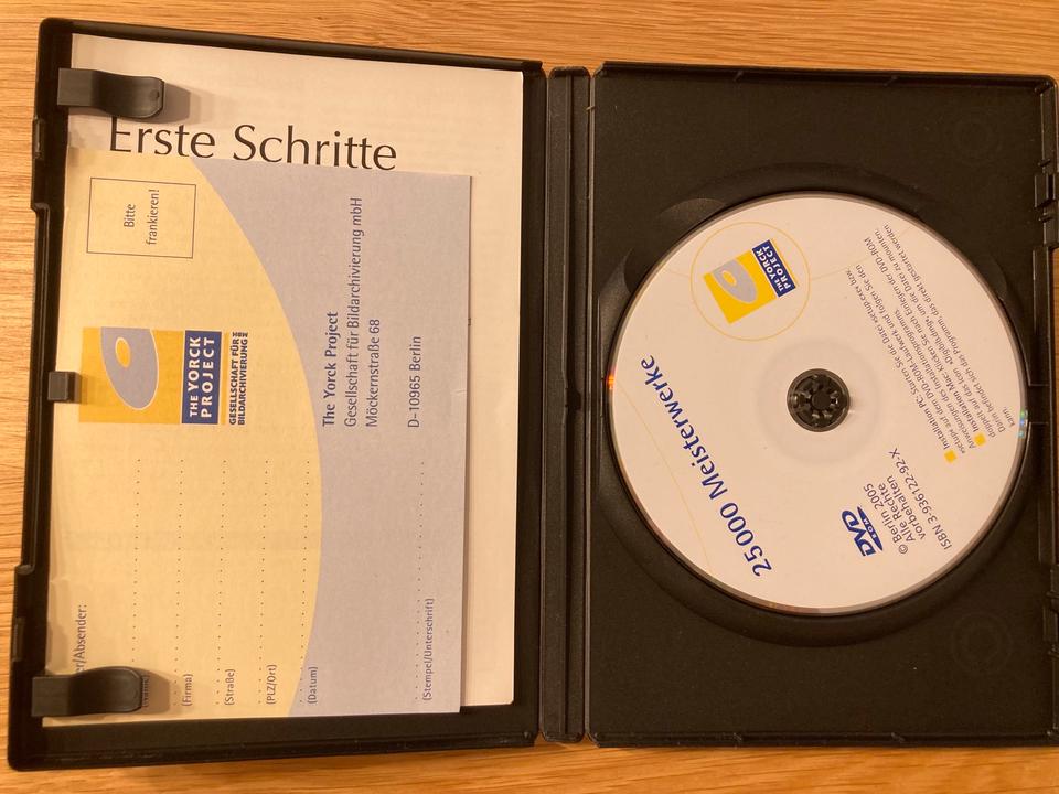 DVD - ROM - 25000 Meisterwerke - Digitales Bildarchiv - Gemälde in Alzenau