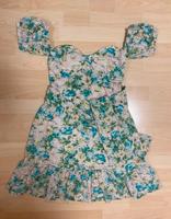 geblümtes Kleid mit Lochstickerei Bayern - Herzogenaurach Vorschau