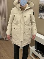 Beiger Gant Daunen Mantel/Jacke/Parka Artic Größe 36 (S) Hessen - Bad Soden am Taunus Vorschau