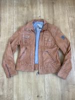 *WIE NEU*FRIEDA & FREDDIES Lederjacke Bikerjacke braun/camel Gr.S Nordrhein-Westfalen - Hiddenhausen Vorschau