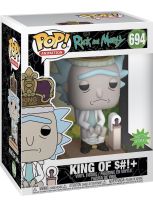 Funko Pop! King of $#!+ - Rick and Morty - Nr. 694 - With Sound Baden-Württemberg - Neuried Vorschau