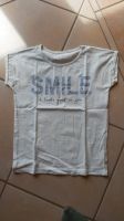 Yigga T-Shirt Gr. 158 / 164 weiß "Smile" top Zustand Brandenburg - Brandenburg an der Havel Vorschau