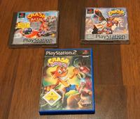 PS1 PS2 Crash Bandicoot 3 / Crash Bash Paket Düsseldorf - Bilk Vorschau
