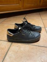 Tamaris Sneaker Schwarz & gold Bayern - Wertingen Vorschau