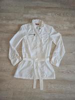 Bluse von edc Esprit in weiß Gr. XS/34 Sachsen-Anhalt - Halle Vorschau