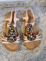 Verkaufe Sandalen 40, in Rose...mit Steinchen sind NEU ! Leipzig - Sellerhausen-Stünz Vorschau