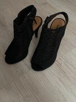 Schwarze hohe Schuhe Niedersachsen - Sarstedt Vorschau