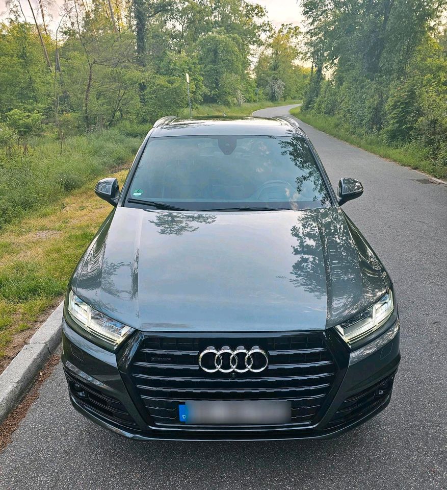 Audi Q7 3.0 TDI,Quattro,3xS-Line,Matrix,Bose,HuD,AHK,ACC,Pano in Sandhausen