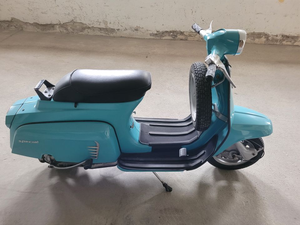 Lambretta Spezial J50 Bj.68/70 übeholt Technisch 1A Blau Türkis in Viersen