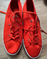 Tommy Hilfiger Sneaker Orange Gr. 40 Stuttgart - Weilimdorf Vorschau
