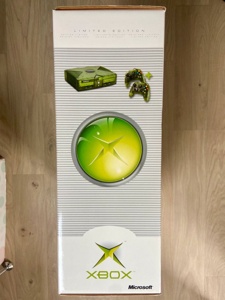 Original Xbox Classic CRYSTAL GREEN limited edition NEU in Erftstadt