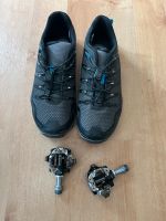 Shimano Schuhe Größe 43 mit Klick Pedalen Hessen - Wöllstadt Vorschau