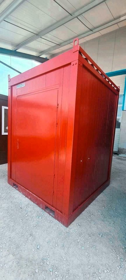 SCHLÜSSELFERTIG - GRATIS LIEFERUNG FÜR KURZE ZEIT - Behindertengerechter WC-Container - Sanitärcontainer - Containertoilette - Container mit WC Waschbecken Dusche & Warmwasserbereiter Campingtoilette in Köln