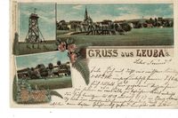 AK Ostritz "Gruss aus Leuba i/S", org.Litho, Kreis Görlitz Zittau Sachsen - Görlitz Vorschau