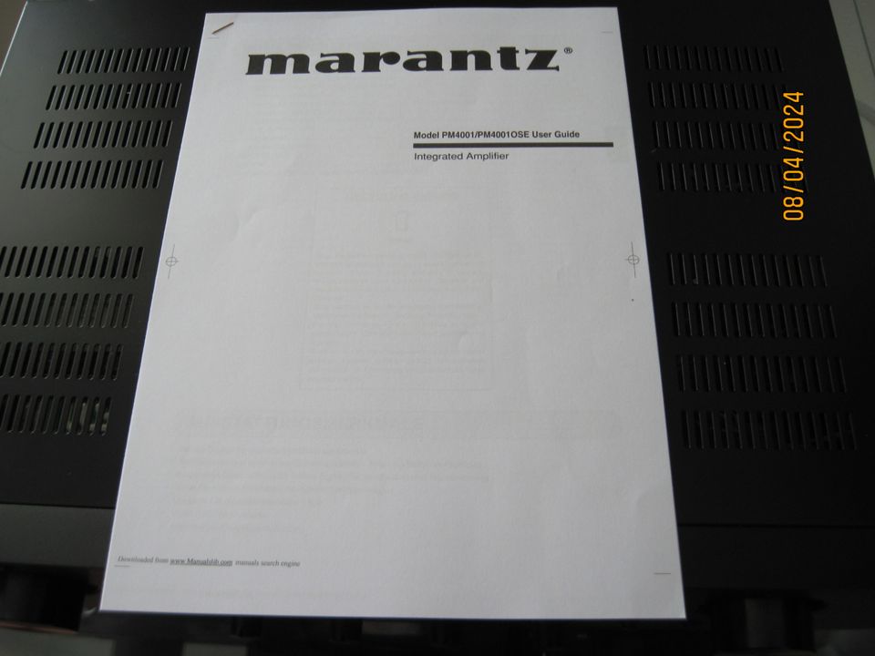 Marantz PM 4001  Vollverstärker in techn. und opt. Bestzustand in Wuppertal