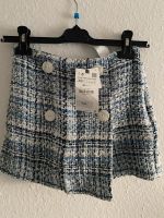 Zara Tweed Rock Shorts Skorts Gr. XS in Blau Baden-Württemberg - Reutlingen Vorschau