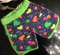 Shorts kurze Hose Herzen Neon Farben Gr 98 104 Neu München - Pasing-Obermenzing Vorschau