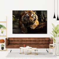 Tiger Tier, Premium Wandbild, Acrylgals, Poster, Leinwand Deko Stuttgart - Stuttgart-Ost Vorschau