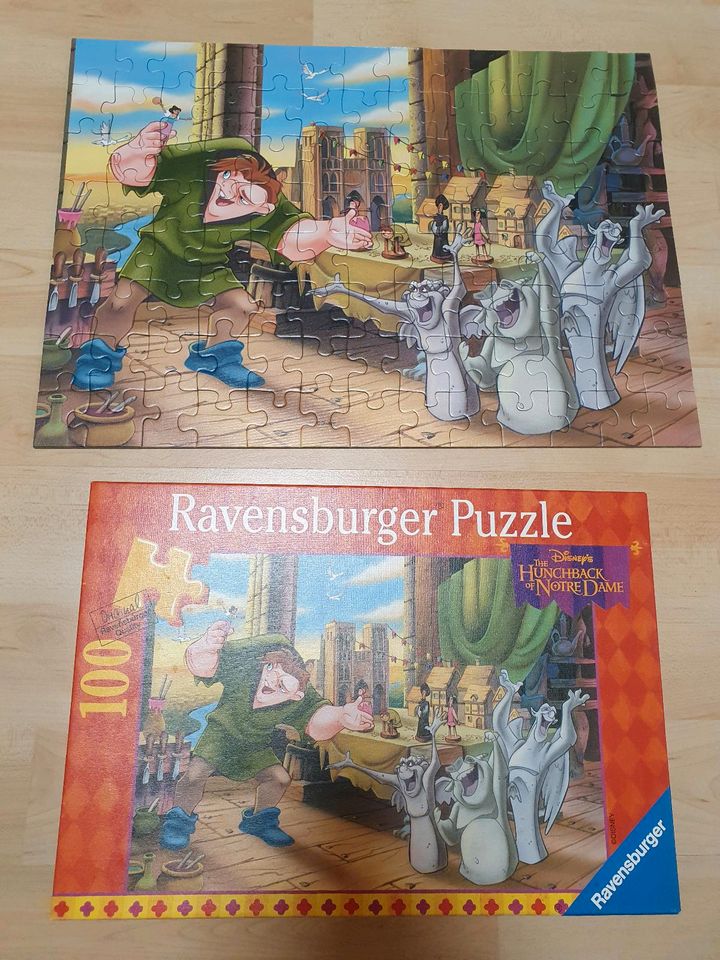 Puzzle 100Teile Quasimodus Turmzimmer Ravensburg in Wallersdorf