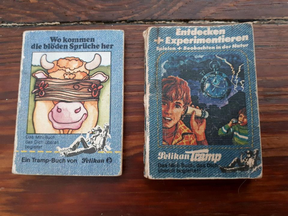 2x Tramp-Buch von Pelikan 70er 80er J. Sprüche und Experimente in Ahrensburg