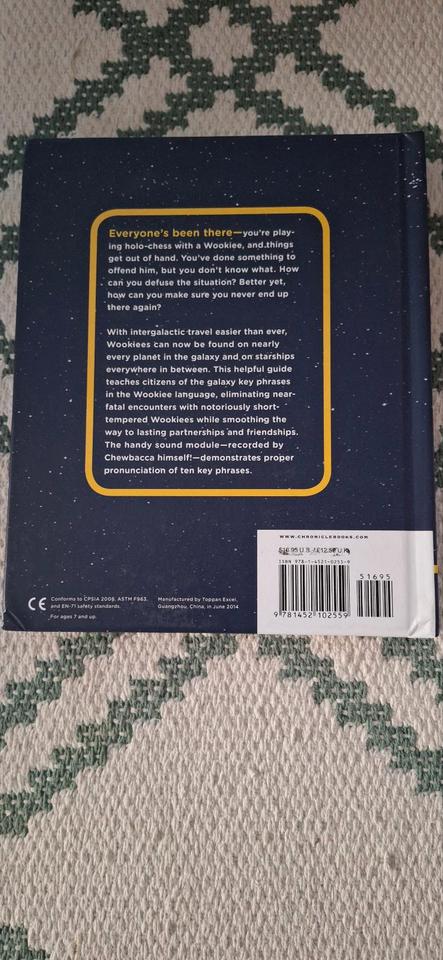 Star Wars Buch How to speak Wookie Englisch Chewbacca mit Sound in Hirschaid