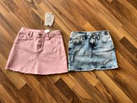 Zara Diesel Jeans Rock Gr. 128 rosa Minirock Bayern - Ebermannstadt Vorschau