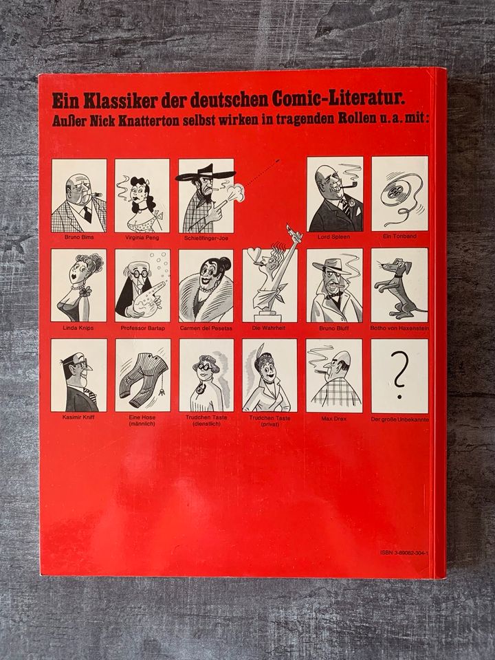 Nick Knatterton Gesamtausgabe Comic Buch in Kaufbeuren