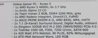 Gaming PC Set Ryzen 5 500GB SSD 1TB HDD Duisburg - Meiderich/Beeck Vorschau