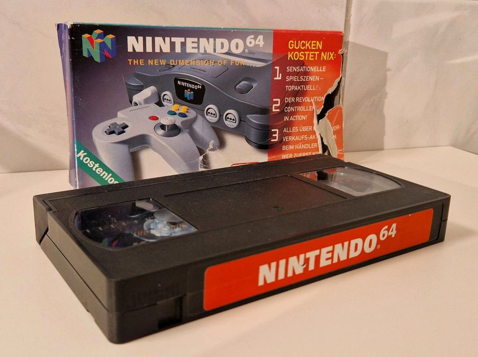 Nintendo 64 VHS The New Dimension Of Fun in Friolzheim