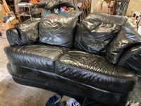 Schwarzes Sofa Hessen - Melsungen Vorschau