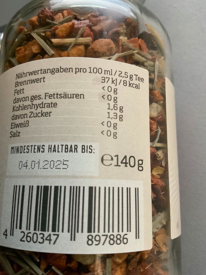 Ankerkraut Tee, Apfel Joghurt Limetten 140g. Neu in Hannover